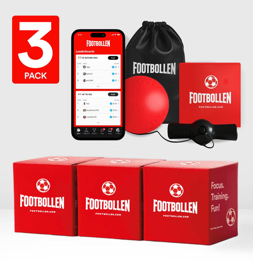 Footbollen 3-Pack 🎈 (3x)